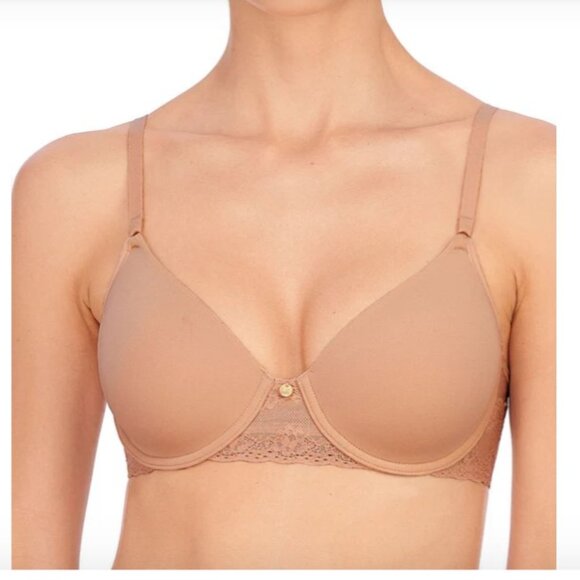 Natori Bliss Perfection Contour Underwire Bra | Size 32D | Neutral Nude | NWOT - Picture 1 of 6